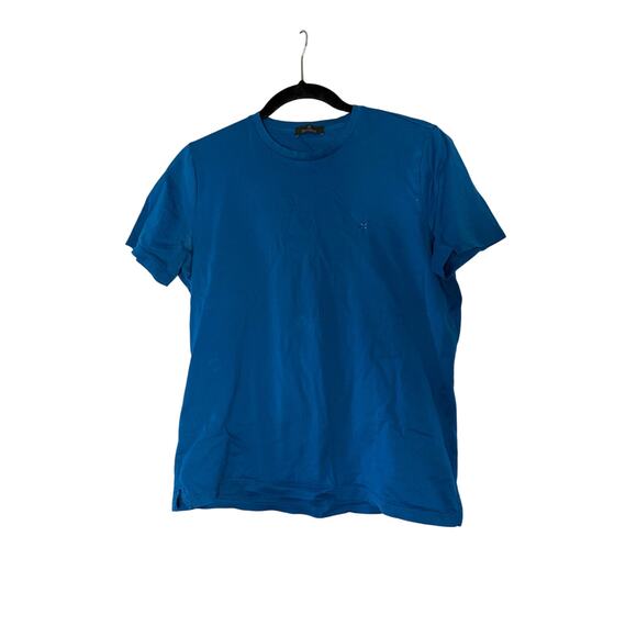 Ferrante Bright Blue Short Sleeve Tee Shirt Sz 48/M - Picture 1 of 7